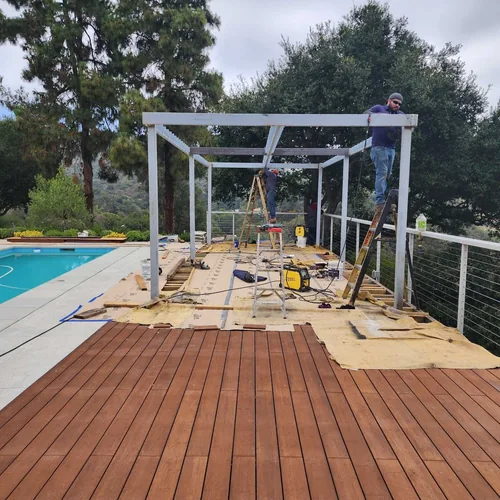 Deck and pergola