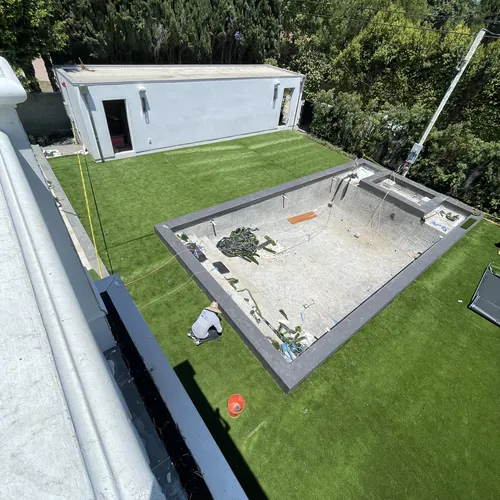 Pool and grounds